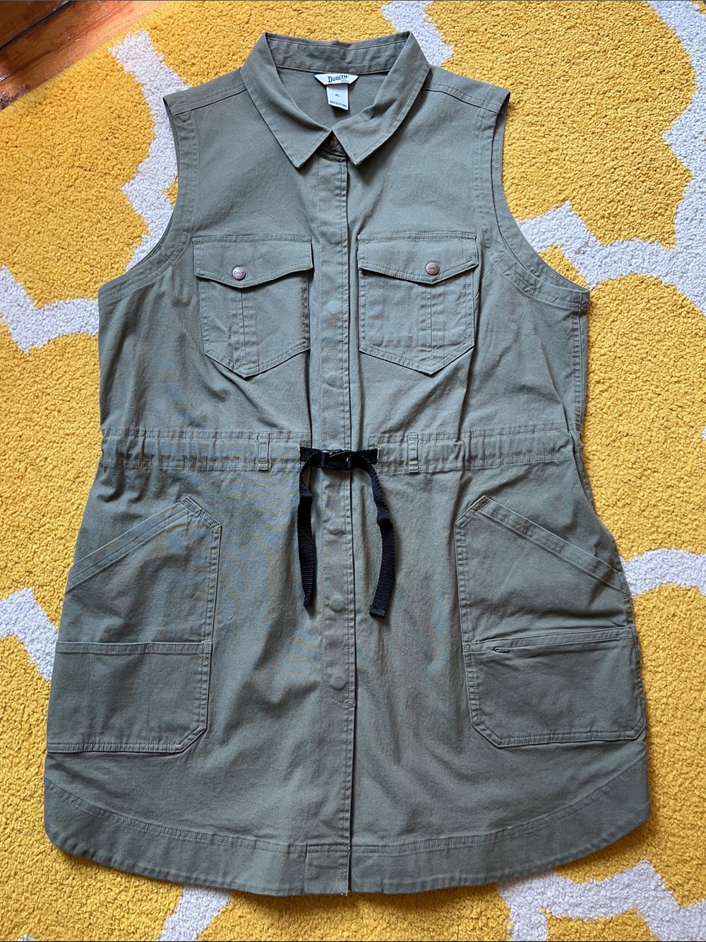 Duluth Trading cotton canvas jumper